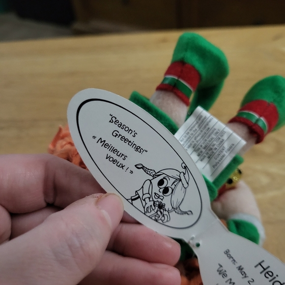 Vintage 2002 Rare Crazy Chums Heidi Hoop Elf With Bells - Picture 5 of 6